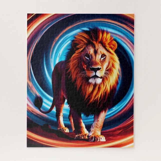 Lion Gyre Quebra-cabeça (Vertical)