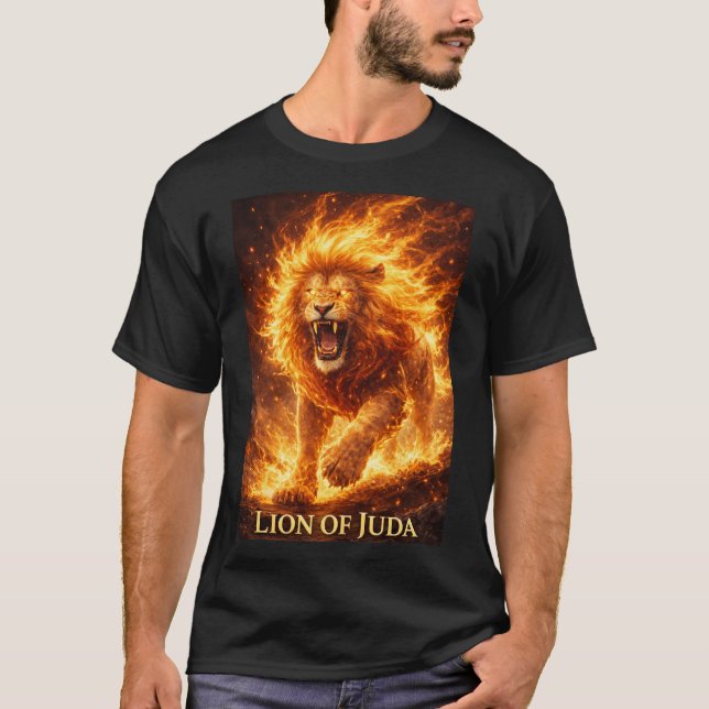 Lion of Juda T-Shirt (Frente)