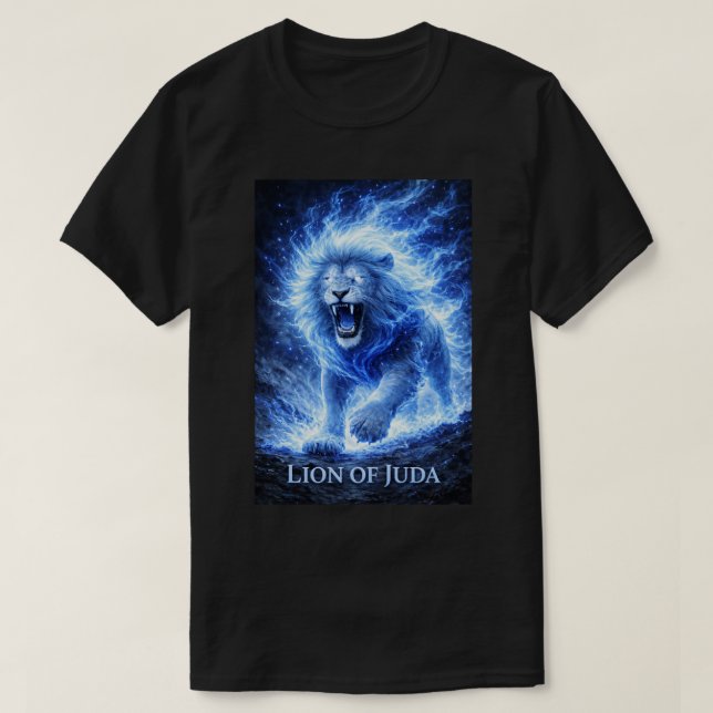 Lion of Juda T-Shirt (Frente do Design)