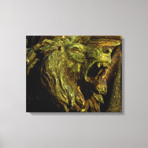 LION OF JUDAH Stretch Canvas Art