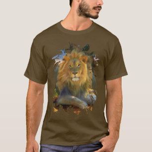LION ON ON THE JOB T-Shirt