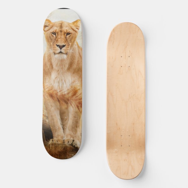Lion Skateboard (Frente)