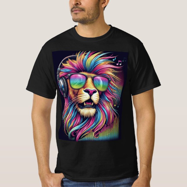 LION T-Shirt BOND e ARTISTIC (Frente)