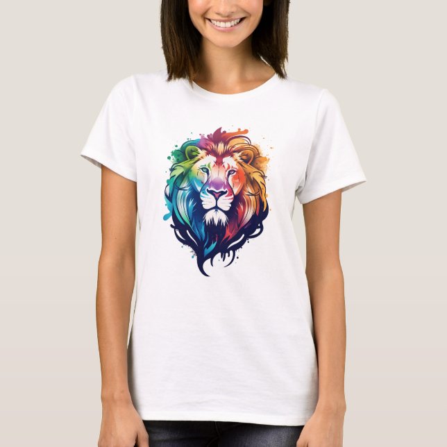 Lion T-Shirt - Mulheres (Frente)