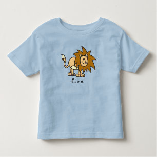 Lion Toddler T-Shirt ou Top (com