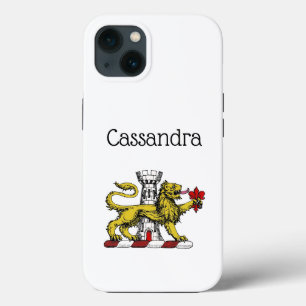 Lion Tower Fleur de Lis Crest Emblem C