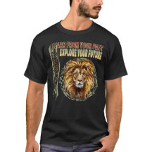 Lioncoração Camisa do passado e do futuro