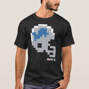Lions Tecmo Bowl Helmet T-Shirt