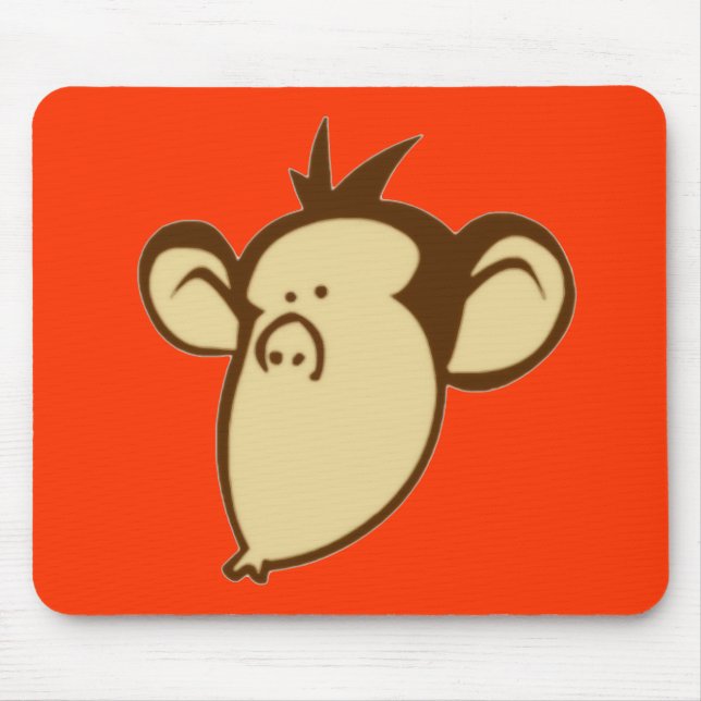 Lippy Monkey Mousepad (Frente)