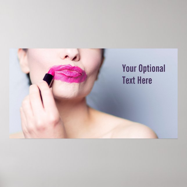 Lipstick poster 2 não aplicado (Frente)