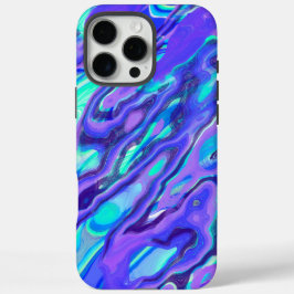 Líquido de textura Abstrato de mármore azul-roxo c