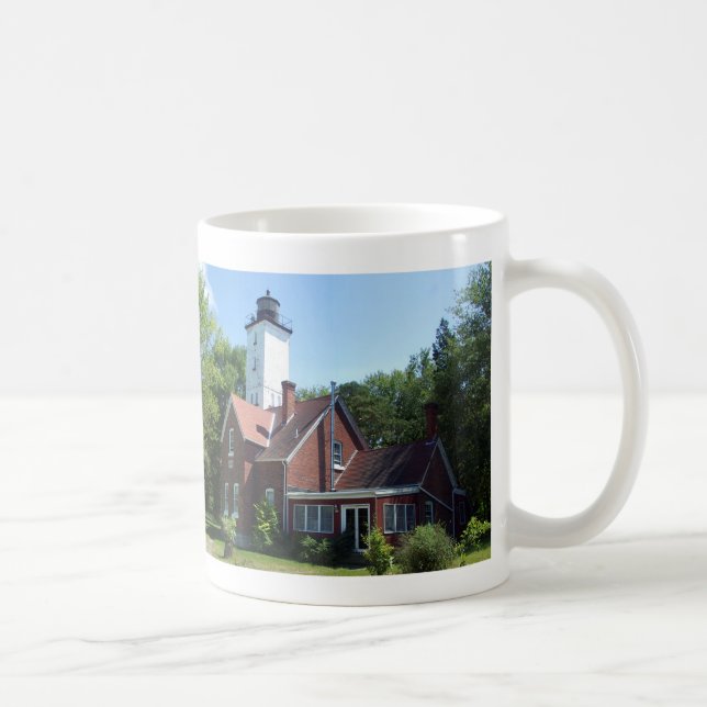 Lira de farol de Isle Presque, caneca PA (Direita)
