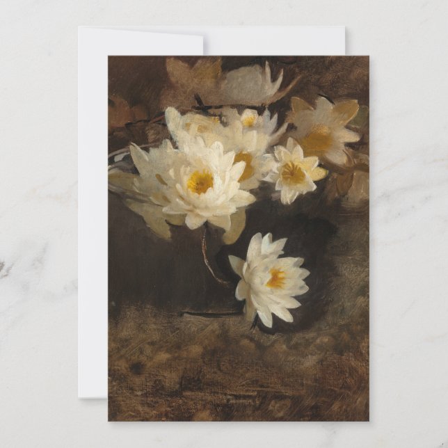 Lírios de água | Abbott Handerson Thayer (Frente)