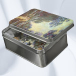 Lírios de Claude Monet, Vintage Fine Art<br><div class="desc">Lírios de Claude Monet é uma pintura típica de arte do impressionismo vintage que apresenta lírios em um lago no jardim de Monet em sua casa em Giverny, França. As reflexões das árvores salgadas estão na água com um pôr do sol. Claude Monet gostava de pintar "en plein air" ou...</div>