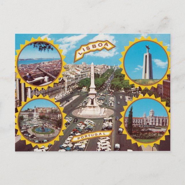Lisboa - Cartão postal (Frente)