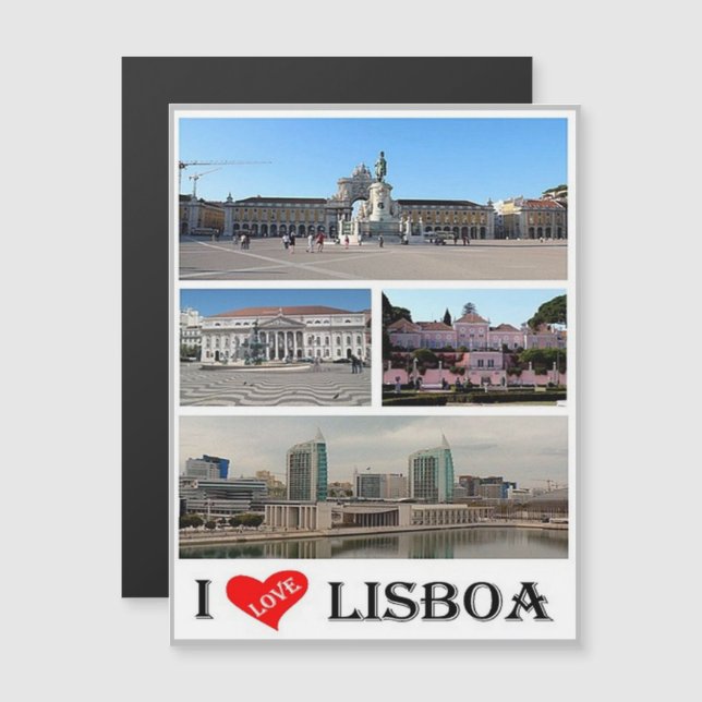 Lisboa - Eu Amo - Portugal - (Frente/Verso)