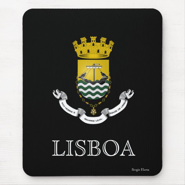 Lisboa Mousepad (Frente)