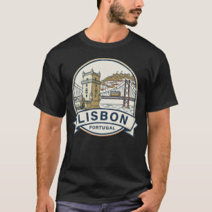 Lisboa, Portugal: Cidade das Sete Colinas T-Shirt