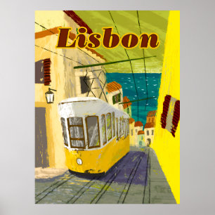 Lisboa, poster de viagens de Portugal