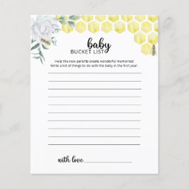 Lista de baldes de Bebê Pequeno