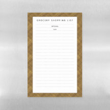 Lista de Compro da Grocery Rattan