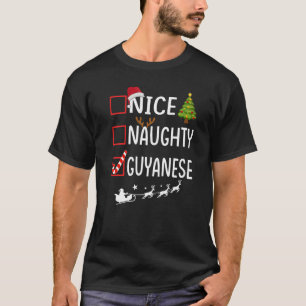 Lista de Natal Camisa Xmas Papai Noel, Bonito Trav