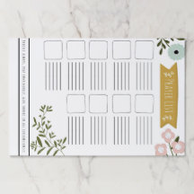 Lista de Orações Florais
