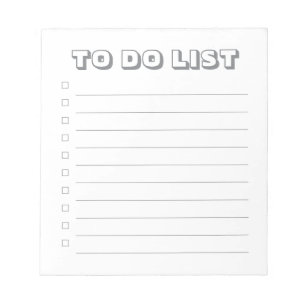 Lista de Tarefas - Bloco de Notas de 40 Páginas