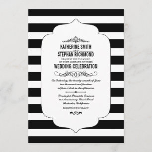 Listas Negras Ascot Convites De Casamento Em Quadr
