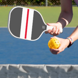 Listras Cinza Fundo Brancas Vermelhas Esportivas