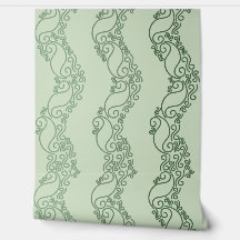 Listras Curvas Ombre - Verde