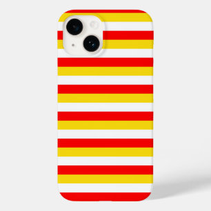 Listras da bandeira de Guernsey vermelho amarelo b