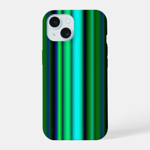 Listras de Arco-Íris Verde Azul