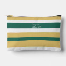 Listras de Harmonia Linhas Verde Dourado Branco