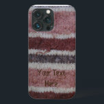 listras de malha marrom estilo vintage diversão tr<br><div class="desc">A design original desta incomum e peculiar capa de telefone6 tem uma aparência muito tradicional de malha manual, a imagem listrada de malha foi tirada de uma fotografia de um padrão original de malha manual. O pedaço original de tons castanhos neutros tricotando a mão foi fotografado para mostrá-lo como natural...</div>