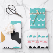 Listras de Pedras Rabiscadas Abstratas Fofas