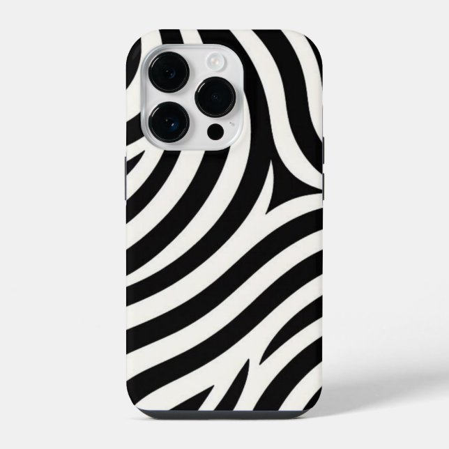 Listras de Zebra Impressão Moderna  (Verso)