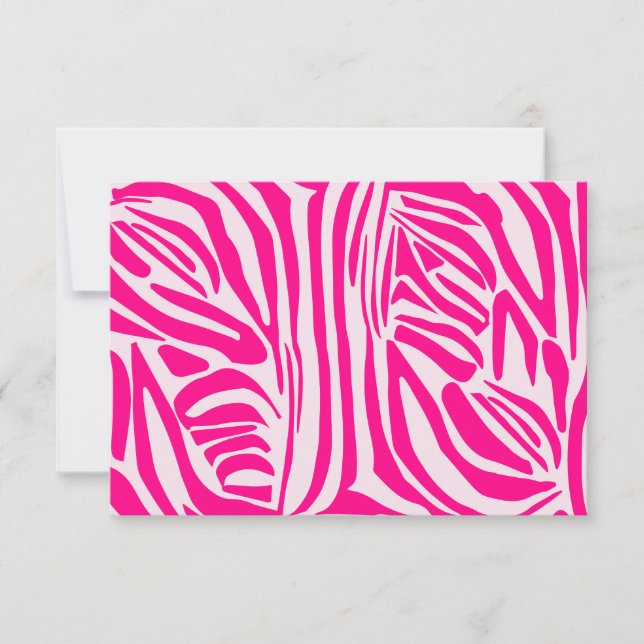 Listras de zebra rosa (Frente)