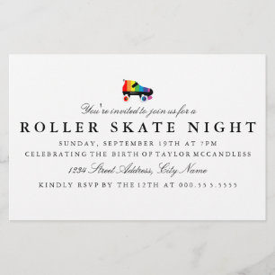 listras do arco-íris do skate de rolo