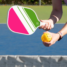 Listras Esportivas Rosa Verde e Branco