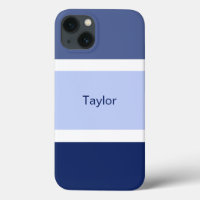 Listras Náuticas Personalizadas Azul e Branco