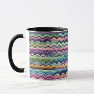 Listras Negrito Coffee Mug, Xícara De Café Elegant