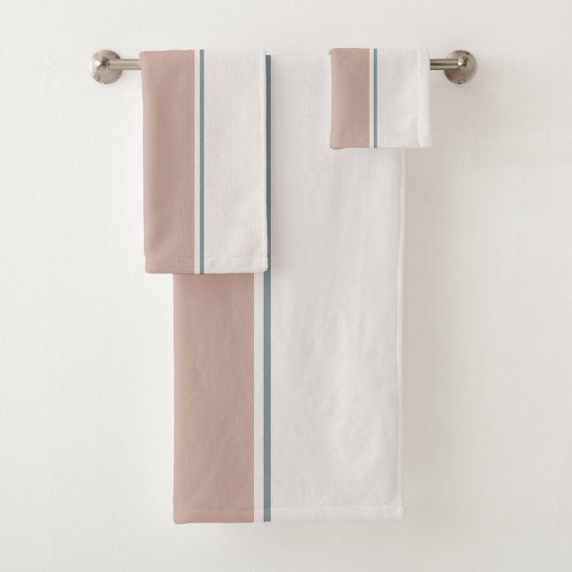 Listras Pastéis-2 – Estilo de Toalha de Spa Minima (Insitu)