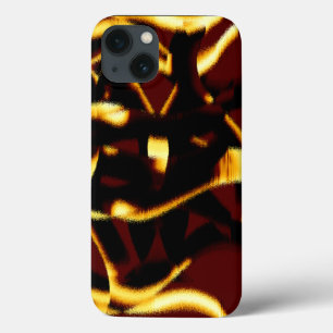 Listras queimadas com aspecto amarelo terry ou pul