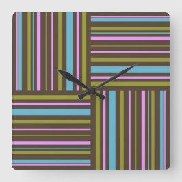 Listras retrorreflectoras cor-de-rosa, relógio aqu