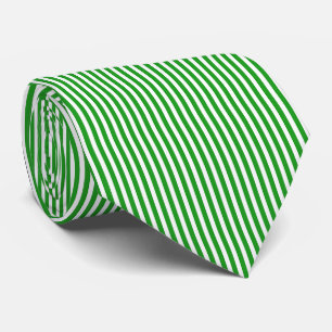 Listras Verdes Gravata Masculina 