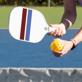 Listras Vermelhas Profundas Largas Esportivas Azui