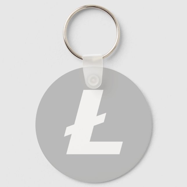 Litecoin LTC Basic Chaveiro (Frente)