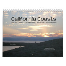 Litoral de Califórnia - calendário