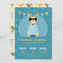 Litte Prince Convite de aniversário